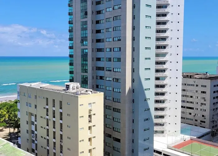 Apartamento Com Vista Para O Mar E Piscina Na Cobertura