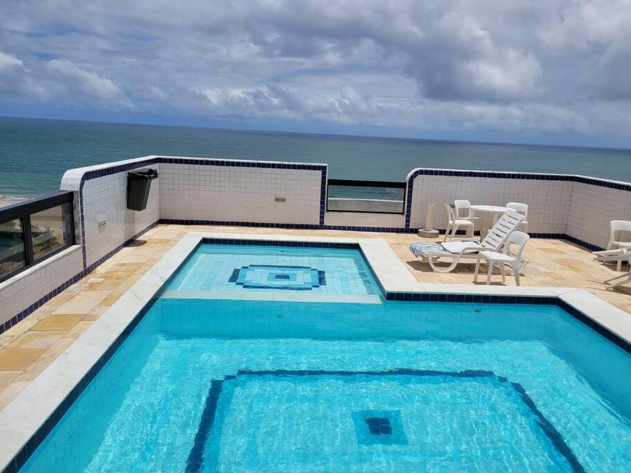 Com Vista O Mar E Piscina Na Cobertura Apartamento *