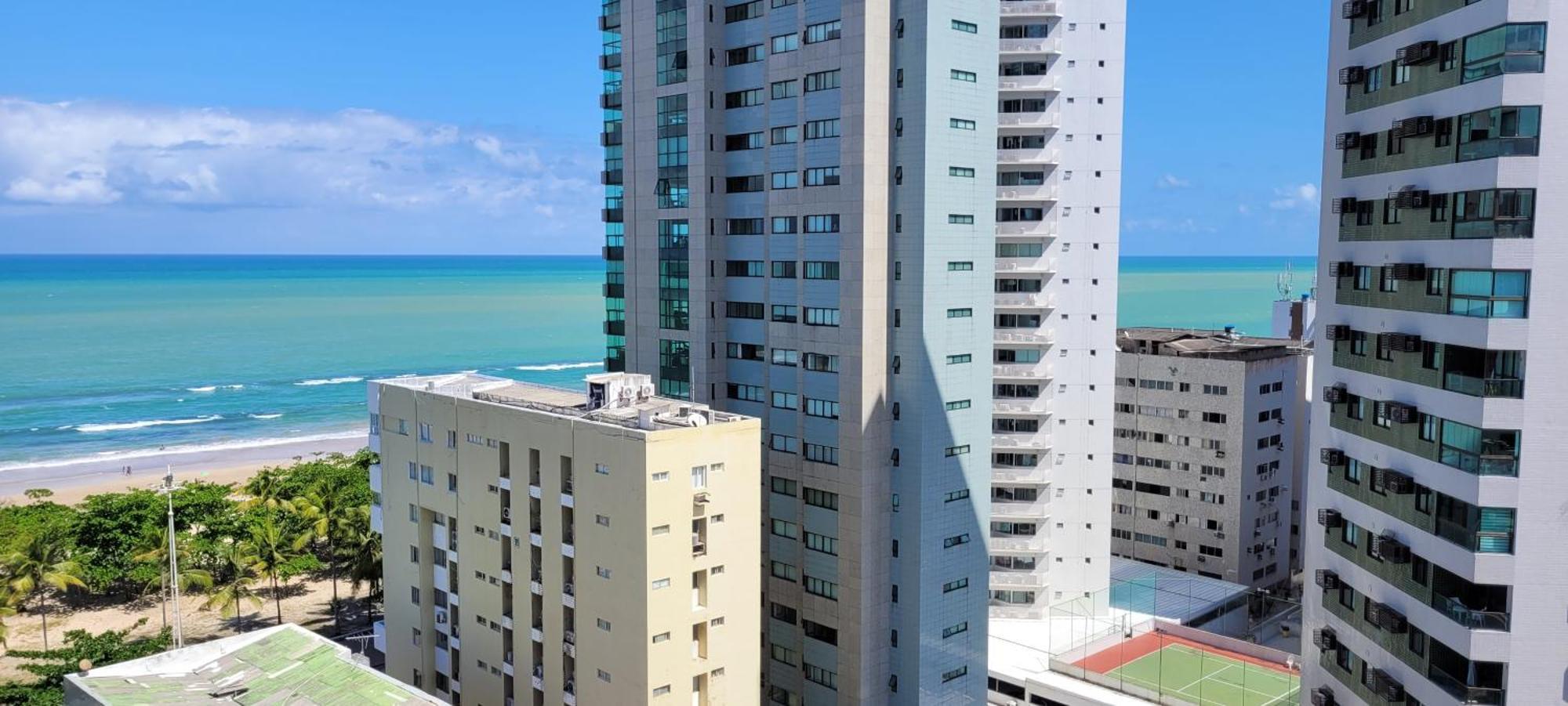 Apartamento Com Vista O Mar E Piscina Na Cobertura